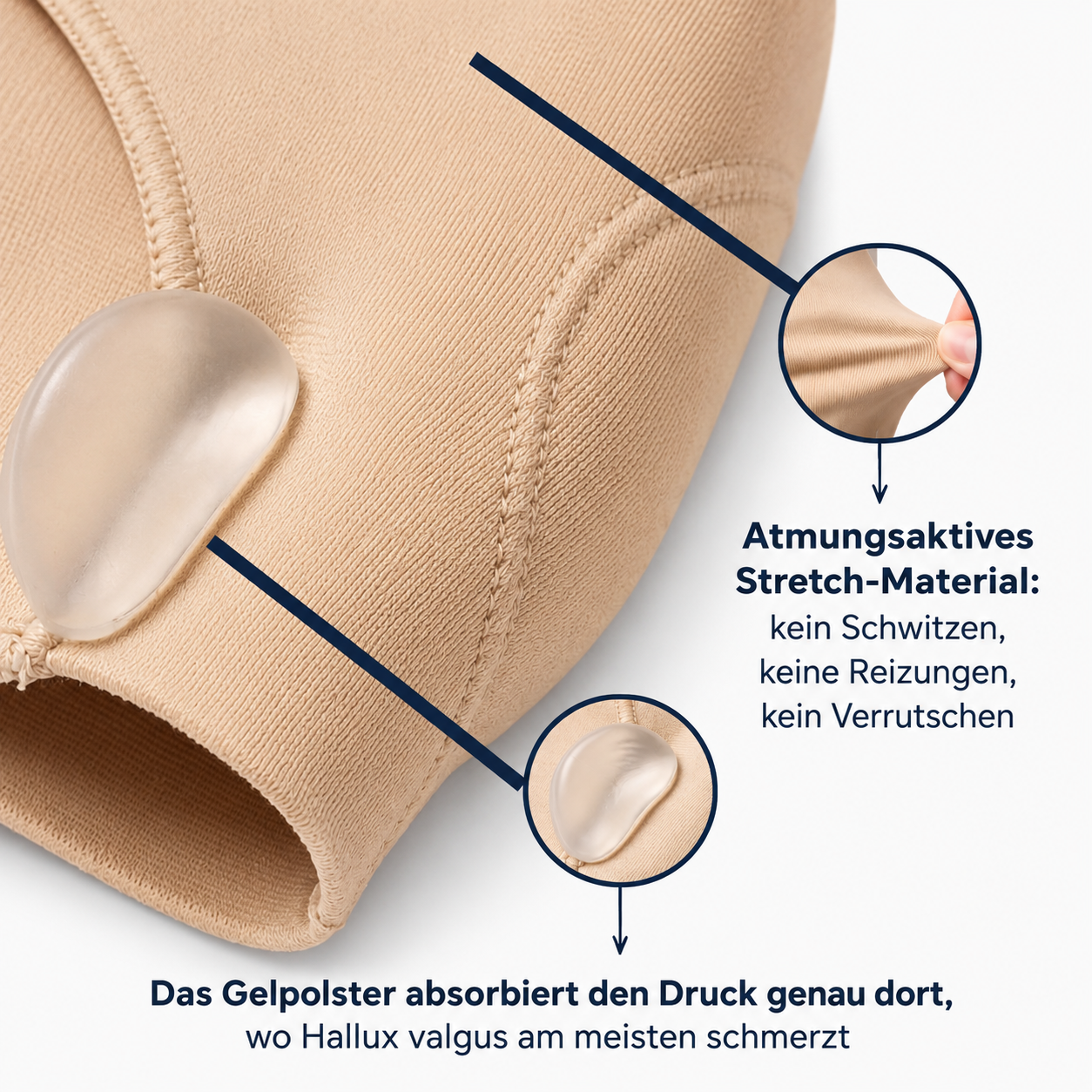 ZehenFit™ KorrekturSleeve™