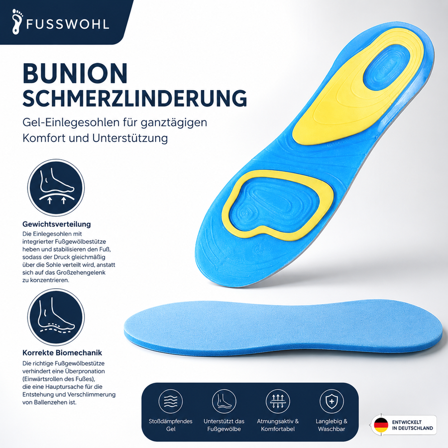 FussWohl™ Einlegesohle