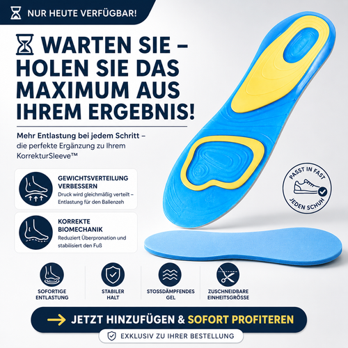 FussWohl™ Einlegesohle